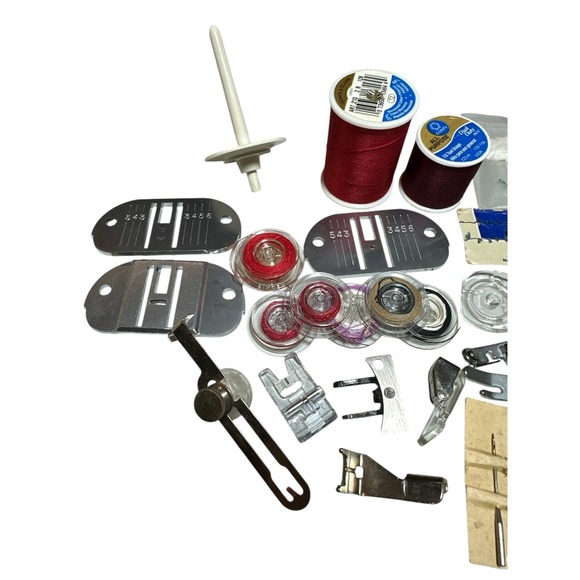 Vintage SINGER Sewing Box w/ Flexi Stitch Pattern Cams x 12 + Accessories, Parts - Picture 5 of 8